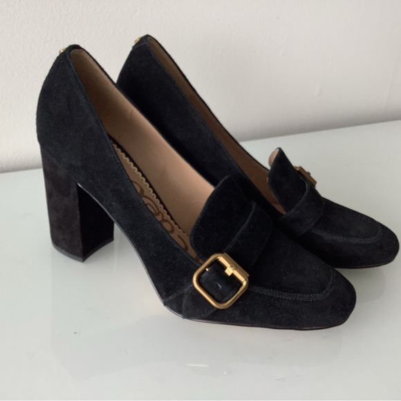 SAM EDELMAN SUEDE HEELS - Picture 4 of 9